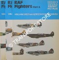 Book cover of RAF Fighters by GREEN, William & SWANBOROUGH, Gordon